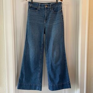 EUC J. Crew Wide-Leg Trouser Jeans Sz 29